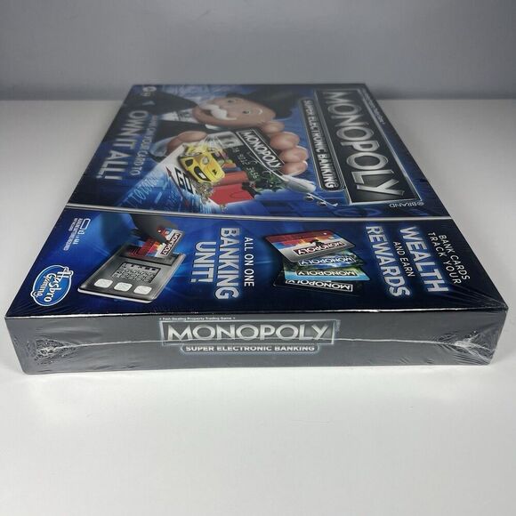 Hasbro Monopoly Super Electronic Banking Board Game - E8978 New & Sealed - Picture 4 of 5